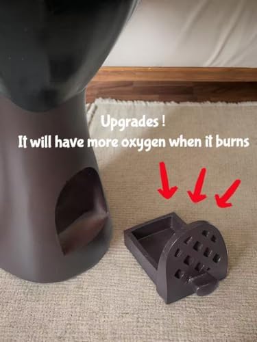 Head Incense Burner Black Woman Sculpture