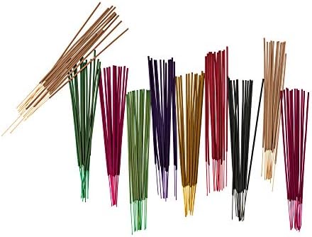 Odor Eliminator Incense Sticks Variety Pack - 120 Natural Aromatic Sticks