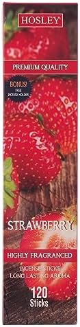 Hosley 120 Pack Strawberry Incense Sticks
