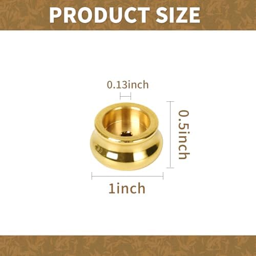 4 Pcs Mini Copper Incense Burner Holder