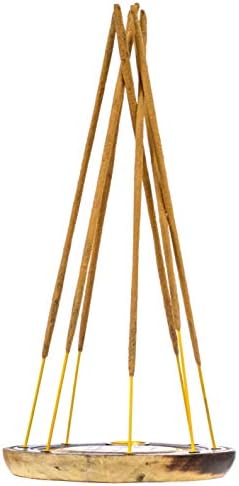 Om Incense Holder for 7 Sticks and 1 Cone