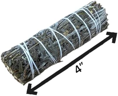 5 Dried Lavender Smudge Sticks 4 Inch Hand Tied Natural Ethically Sourced