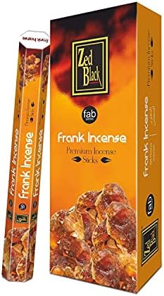 ZED Black Frank Incense Sticks 120 Pack