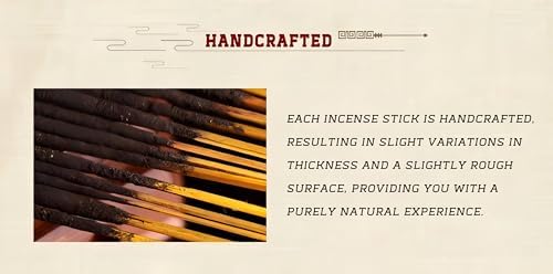 YADUE Lavender Incense Sticks - 120 Sticks 6 Pack x 20 PCS for Relaxation and Home Fragrance