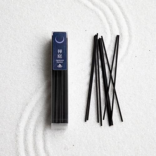 Asayu Japan Low Smoke Incense Sticks - Zen Set for Yoga and Meditation