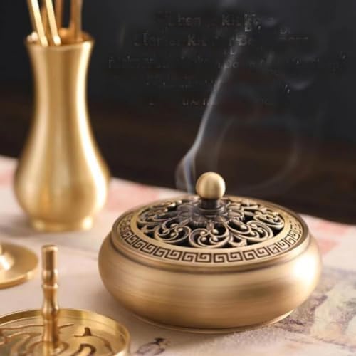 Powder Incense Burner Kit 24Pcs Pure Copper Set