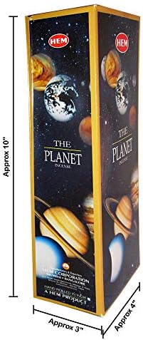HEM Planet Box of Six 20 Gram Incense Tubes
