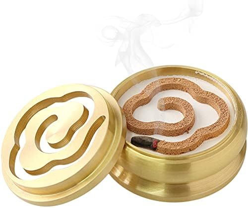 3 In 1 Mini Brass Incense Burner and Ash Press Set