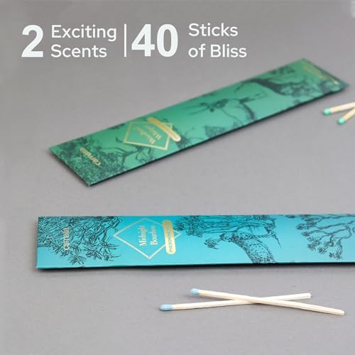 Carnatia Man Cave Incense Set - 2 Pheromone-Infused Scents