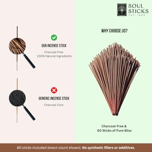 Soul Sticks Premium Incense Sticks 90g Pack