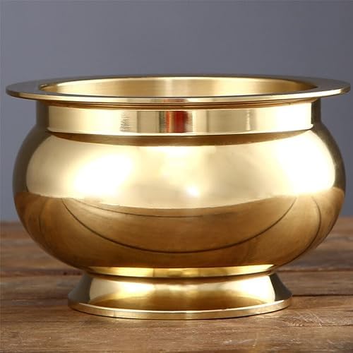 HOMSFOU Copper Incense Burner Meditation Decor