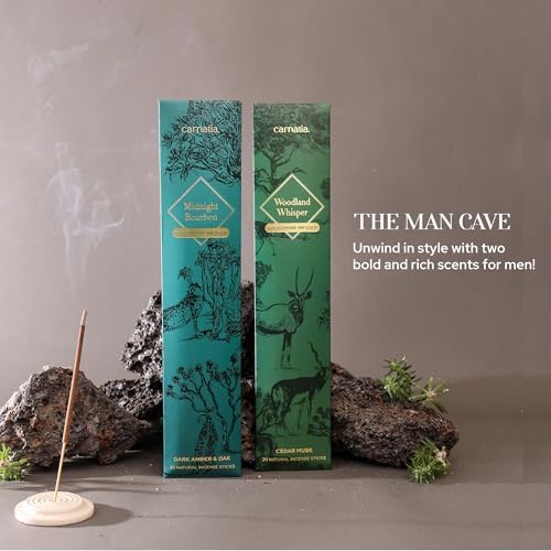 Carnatia Man Cave Incense Set - 2 Pheromone-Infused Scents