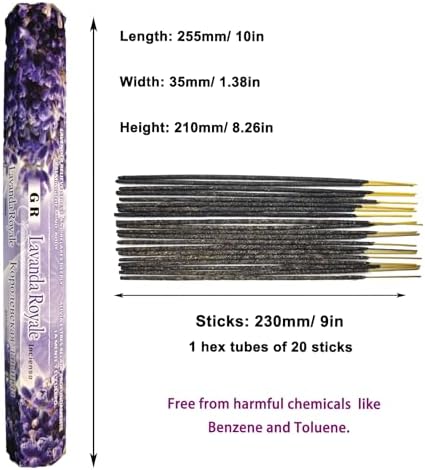 AMASSIVEROCK Lavender Incense Sticks 30gms Each
