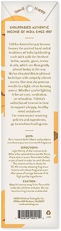 Triloka Original Nag Champa Incense Sticks 10 Pack