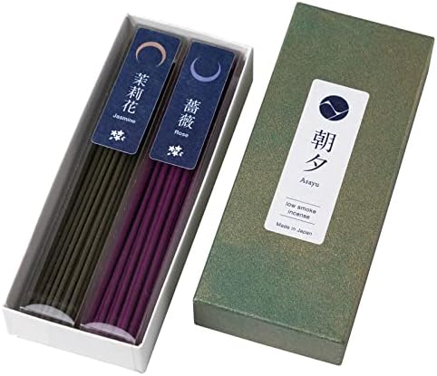 Asayu Japan Low Smoke Incense Sticks - Floral Set