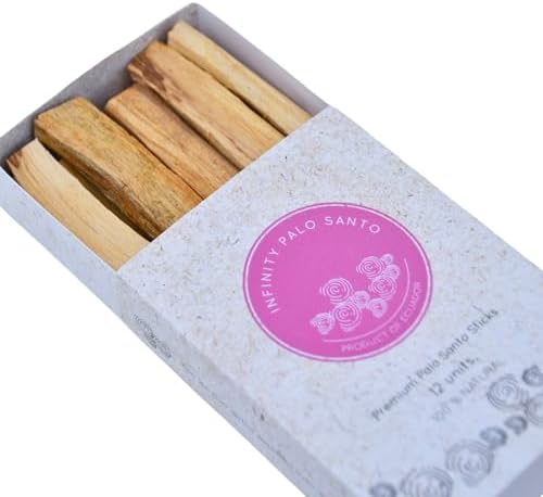 12 Premium Palo Santo Sticks from Ecuador - Natural Wild Harvested Sustainable