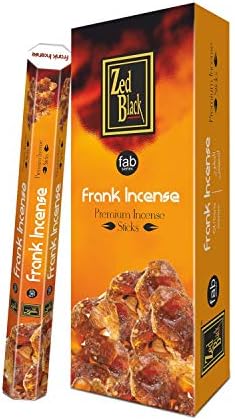 ZED Black Frank Incense Sticks 120 Pack