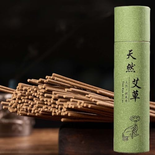 Natural Mugwort Incense Sticks for Meditation and Spiritual Cleansing
