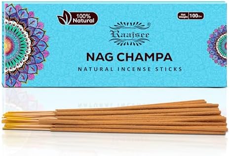 Raajsee Nag Champa Incense Sticks 100 Gm Pack