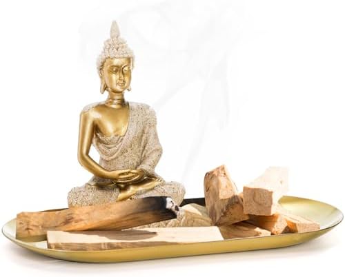 TOPZEA 6 in 1 Incense Holder Set for Meditation and Yoga