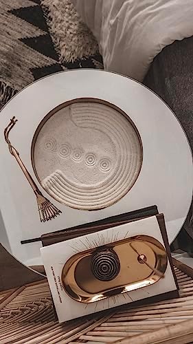 Zen Garden Kit for Desk High-End Brass Set