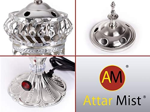ATTAR MIST Electric Incense Burner - Silver