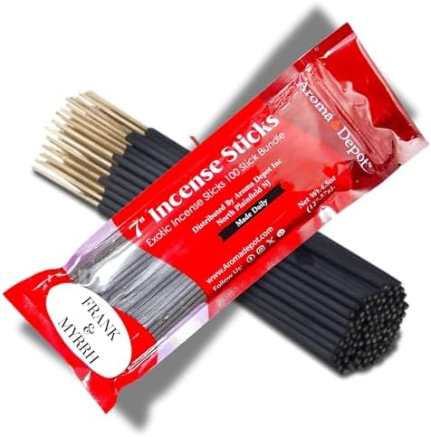 Aroma Depot Frank Myrrh Exotic Charcoal Incense Sticks