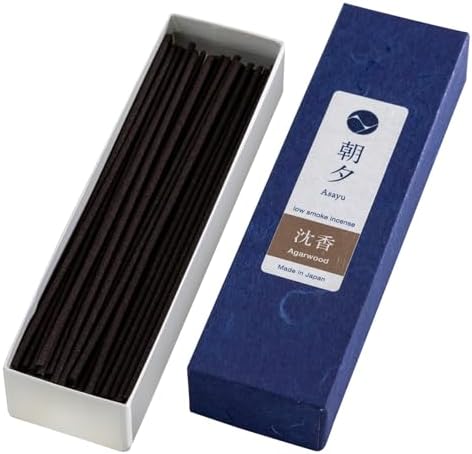 Asayu Japan Natural Agarwood Incense Sticks Sample Size