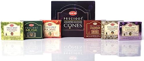 Precious Series Assortment 12 Boxes 6 Scents HEM Incense
