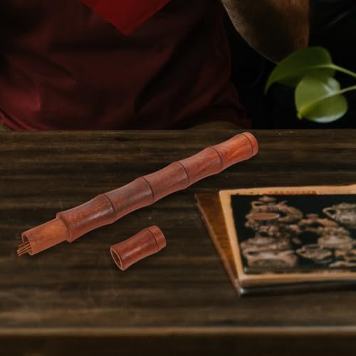 Healifty 3 Pcs Bamboo Agarwood Incense Holder Set