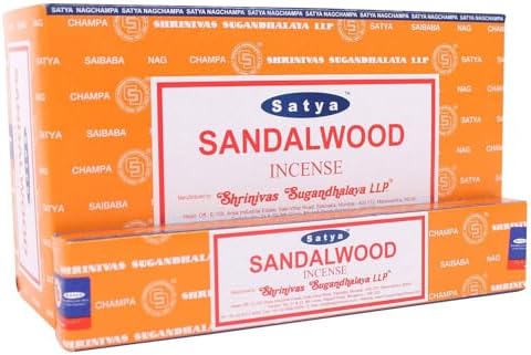 Satya Nag Champa Sandalwood Incense 15 Gram Box