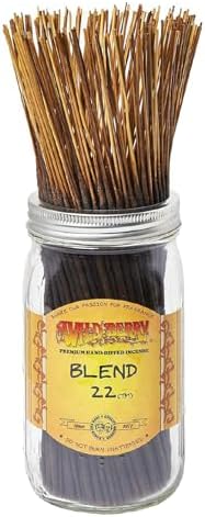 Wild Berry Incense Sticks - 100 Count Fruity Mix