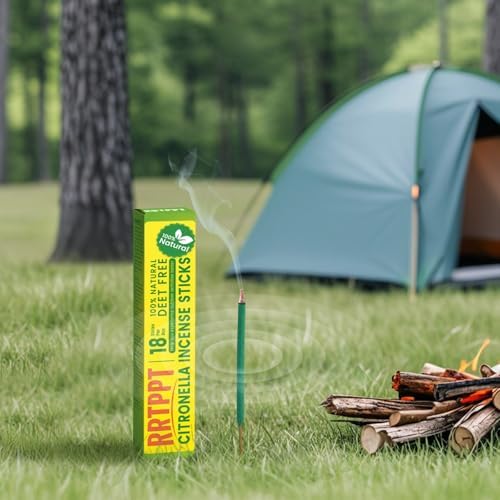 Large Citronella Incense Sticks 18 per Tube for Outdoor Use