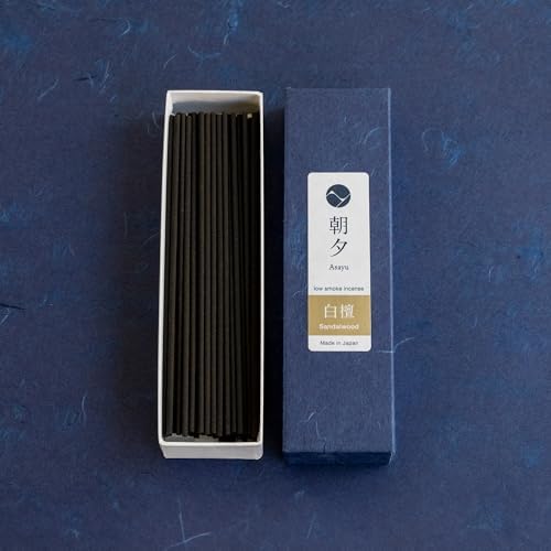 Asayu Japan Natural Sandalwood Incense Sticks Sample Size 20g