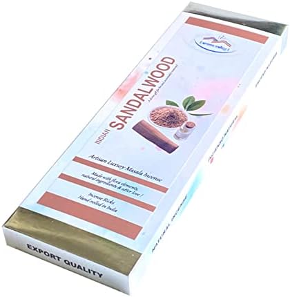 Indian Sandalwood Incense Sticks - 30 Sticks Set