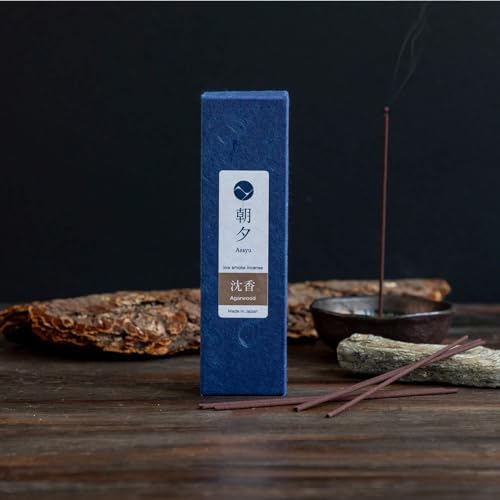 Asayu Japan Natural Agarwood Incense Sticks Sample Size