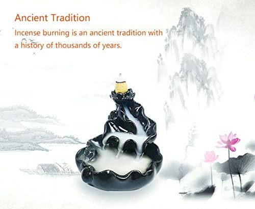 600 pcs Backflow Incense Cones for Waterfall Burner