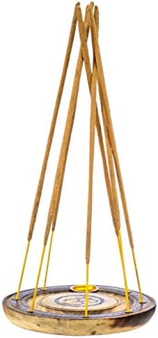 Om Incense Holder for 7 Sticks and 1 Cone