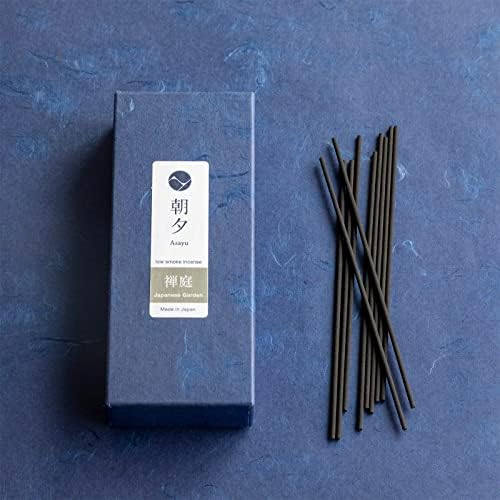 Asayu Japan Low Smoke Incense Sticks Japanese Zen Garden Scent 40g