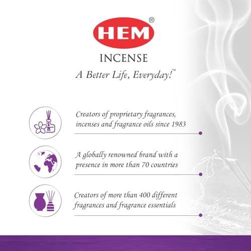 HEM Opium Backflow Brown Incense Cones - Pack of 40