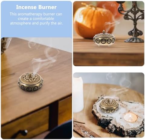 CIMAXIC Brass Chinese Zodiac Incense Burner - Decor and Aromatherapy