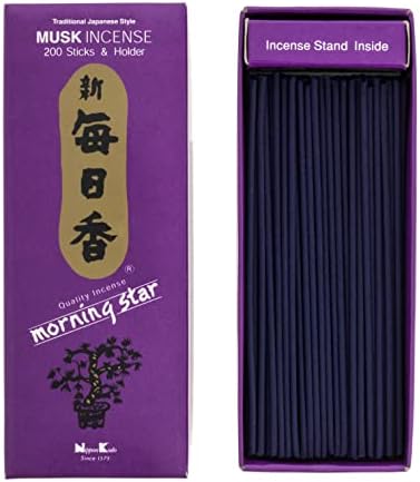 Morning Star Musk 200 Sticks Incense