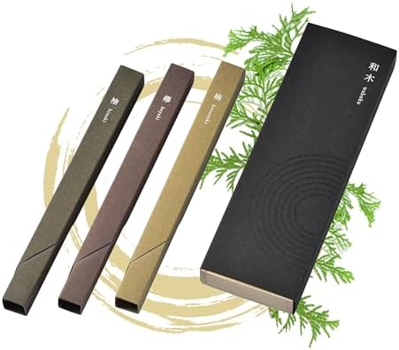Hasegawa Japanese Wood Incense Sticks 3 Variety Pack