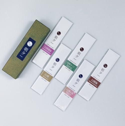 Asayu Japan Incense Sticks Assortment 5 Sandalwood Blends