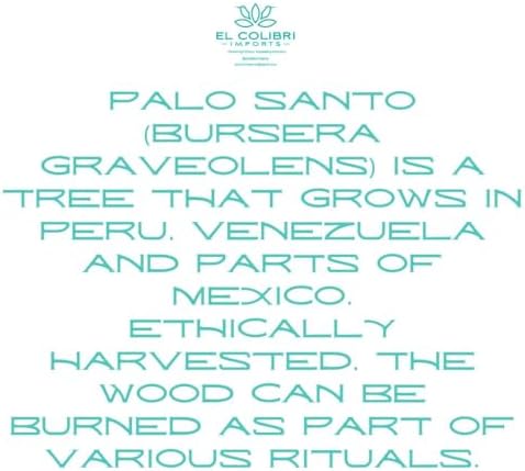 Ethically Sourced Peruvian Palo Santo Incense Sticks 6 Pack