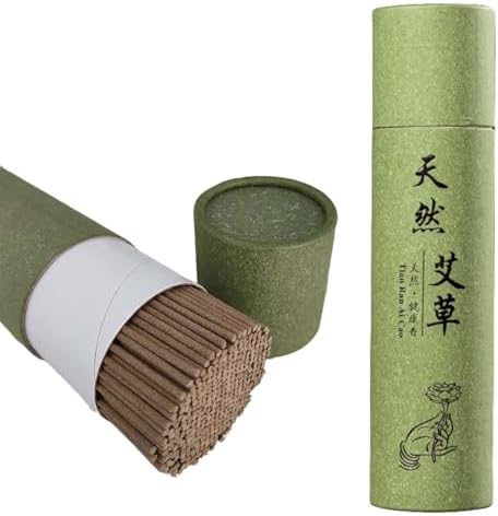 Natural Mugwort Incense Sticks for Meditation and Spiritual Cleansing