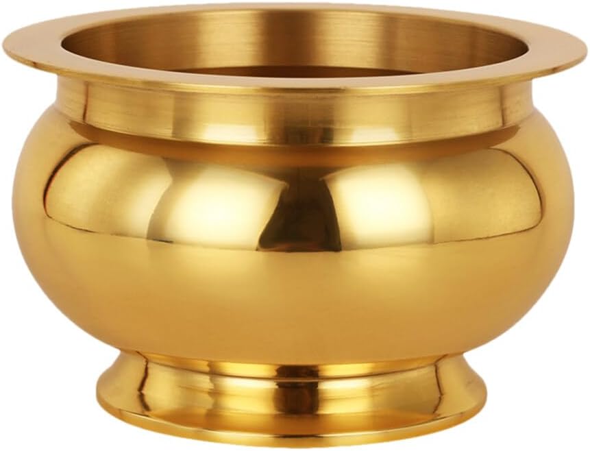 HOMSFOU Copper Incense Burner Meditation Decor