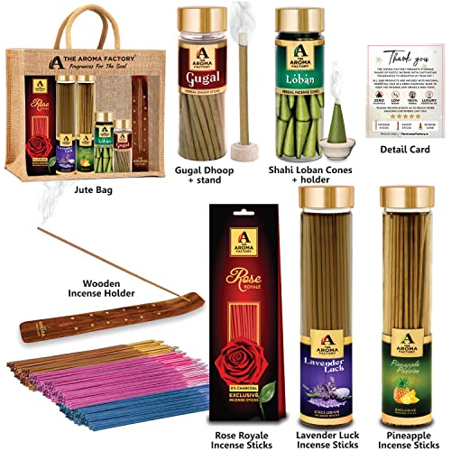 The Aroma Factory Exclusive Giftpack with Jute Bag