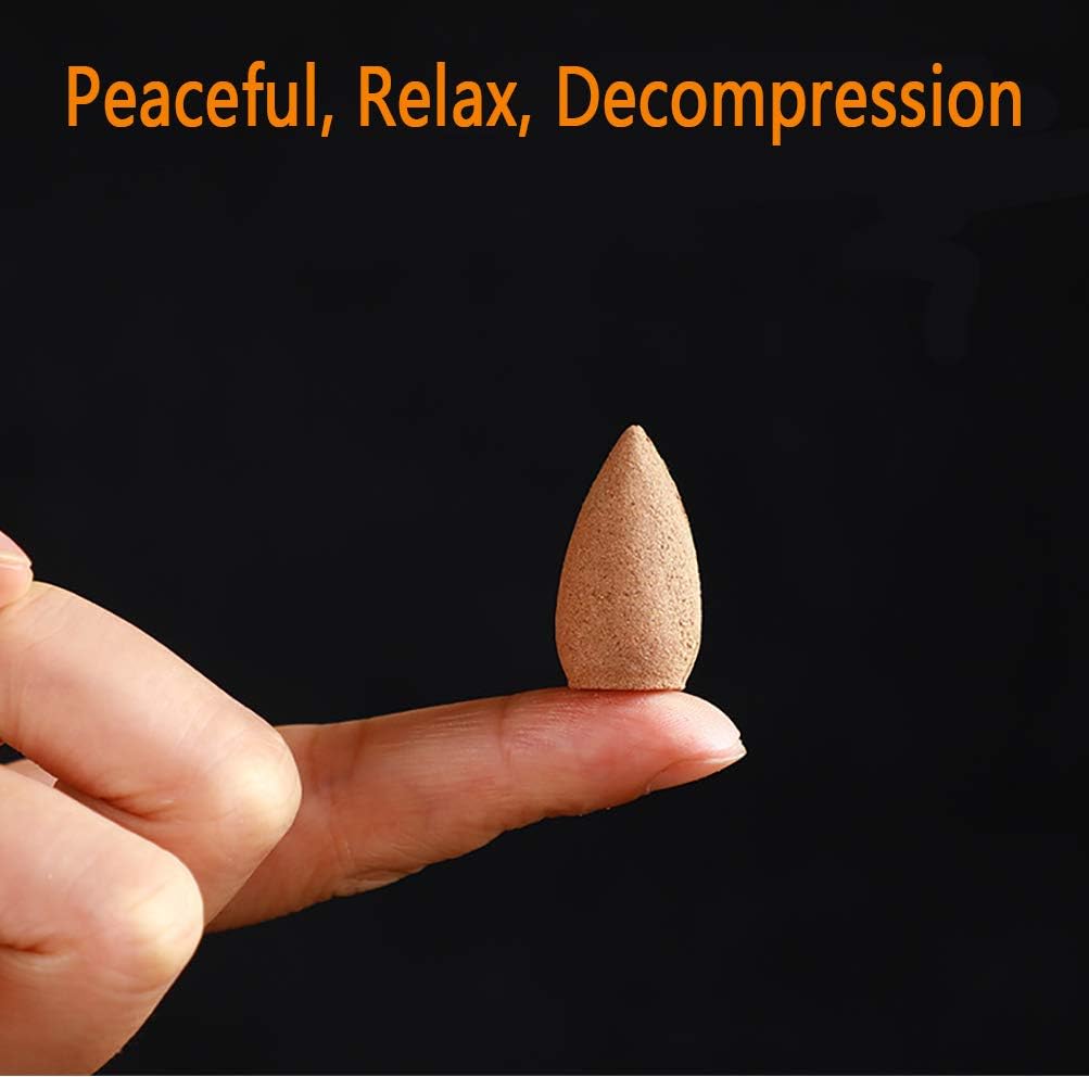 600 pcs Backflow Incense Cones for Waterfall Burner
