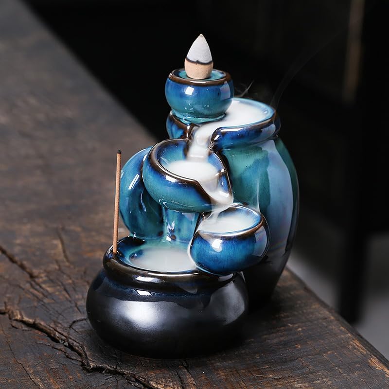Mofunci Incense Cone Holder Waterfall